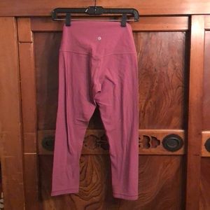 Lululemon Plumful Hi Rise Align Crops 2 